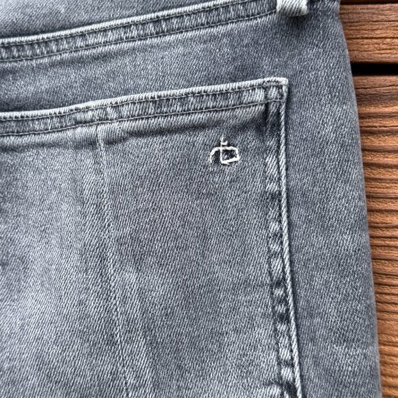 RAG & BONE Nina High Rise Ankle Skinny Jeans. Gray, Stretch. Sz 27, EUC - Picture 10 of 13